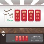 三風(fēng)一訓(xùn)文化墻展板