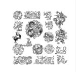 中式傳統(tǒng)花紋圖案集合
