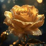 金色玫瑰 夢幻與奢華的綻放
