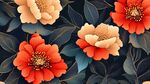 絢麗花卉圖案 盡顯自然之美