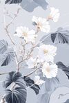 玉蘭花枝圖