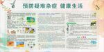 預防疑難雜癥宣傳展板