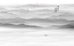 水墨山水畫
