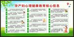 孕產(chǎn)婦心理健康教育核心信息