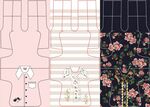 殯葬服飾多樣服裝面料與圖案展示