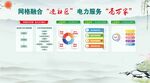 電網(wǎng)融合服務(wù)展示板