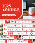 2025工作匯報總結(jié)PPT模板