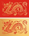 龍圖案
