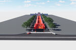 公園道路景觀設(shè)計效果圖