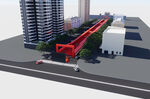 公園道路景觀設計效果圖