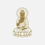 手繪卡通如來(lái)佛祖免摳元素
