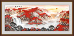 鴻運(yùn)當(dāng)頭國(guó)畫(huà)