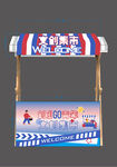 集市文創(chuàng)攤位拱門展示