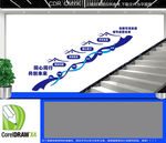 企業(yè)樓梯文化墻