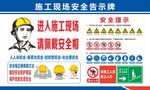 施工現(xiàn)場安全警示牌