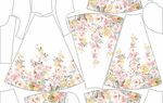 花卉圖案服裝設計稿