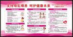 世界母乳喂養(yǎng)周宣傳欄
