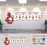 爭(zhēng)做四有好老師校園黨建墻