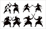 武士對(duì)決剪影
