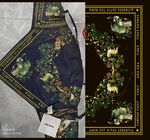 復(fù)古華麗圓形裝飾圖案