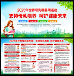2025年世界母乳喂養(yǎng)周海報