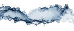 藍(lán)色水墨風(fēng)格流動(dòng)水波紋