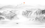 水墨畫(huà)山水