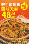 云南野生菌燜飯