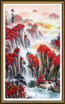 江山如畫旭日東升