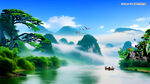 山水風(fēng)景畫