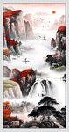 鴻運(yùn)當(dāng)頭玄關(guān)畫