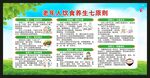 全國(guó)老年健康宣傳周宣傳欄