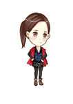 可愛(ài)卡通女孩形象
