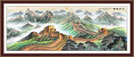 萬里長城風景畫 長城江山如畫