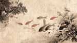 水墨金魚(yú)圖