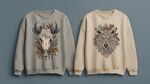 動(dòng)物圖案衛(wèi)衣展示