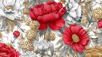 繁花錦簇花卉圖案設計