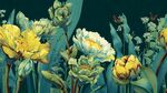夢(mèng)幻花卉插畫(huà) 清新自然風(fēng)