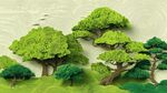 立體紙藝森林景觀