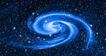夢幻藍色旋渦星系