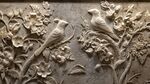 花鳥浮雕藝術(shù)精美之作