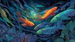 夢幻海底的多彩游魚世界