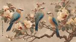 花鳥相依圖