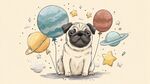 哈巴狗與夢幻星球氣球