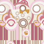 夢(mèng)幻粉紫幾何圖案背景