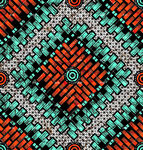 多彩幾何圖案紋理