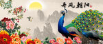 國(guó)畫孔雀