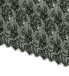 黑色蕾絲面料紋理細(xì)節(jié)