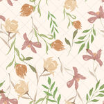 花卉植物圖案背景紋理