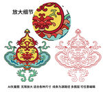 葫蘆紋傳統(tǒng)紋樣吉祥如意葫蘆蓮花